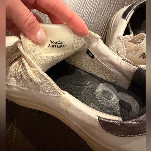 P448 Thea Chalk Platform Sneakers - Picture 9 of 11